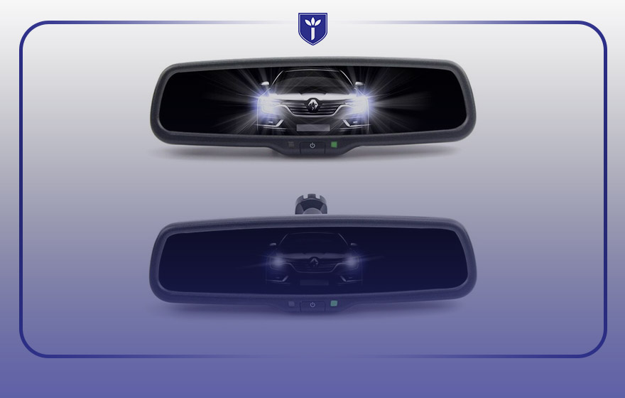 نحوه عملکرد آینه‌های الکتروکرومیک خودرو