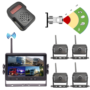 رادار نقطه کور و دوربین ثبت وقایع خودرو مدل RD1022 – تک دوربین بیسیم
